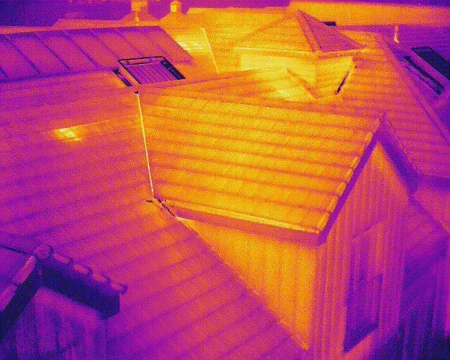 Thermal Imaging Roof Survey Image Bracknell